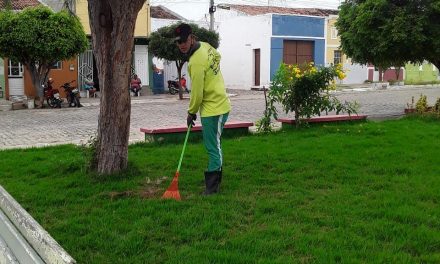 Como forma de preservar e valorizar a cidade, a Prefeitura Municipal de Prata realiza trabalhos de Jardinagem.