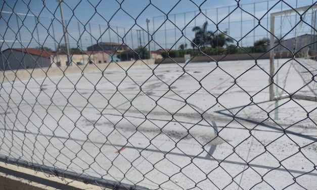 ESPORTES: PREFEITURA DE PRATA REALIZA REPAROS NA QUADRA POLIESPOTIVA SEVERINO JOSÉ DA SILVA(NEGÃO)