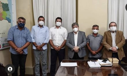 Prefeito Genivaldo Tembório tem audiência com o governador João Azevedo.