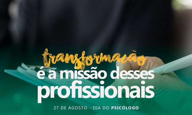 Parabéns pelo dia do psicólogo
