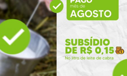 Compromisso com o produtor : Prefeitura de Prata paga subsídio aos produtores de cabra.