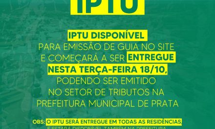 Pague em dias seu IPTU