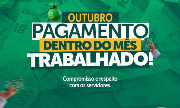 Marca registrada da gestão: Prefeitura de Prata realiza pagamento dentro do mês trabalho.