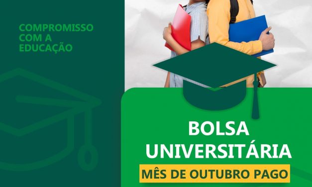 Compromisso de 8 anos aos estudantes: Prefeitura de Prata paga o Bolsa Universitária.