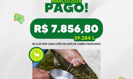 Prefeitura da Prata fortalece produção leiteira de cabra com subsídio aos agricultores