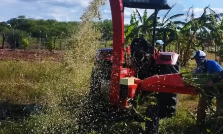Prefeitura da Prata incentiva produção agrícola com apoio na produção de silagem