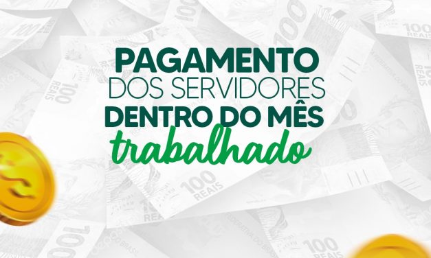 “O pagamento do salário em dia valoriza o servidor”, diz prefeito Genivaldo Tembório de Prata