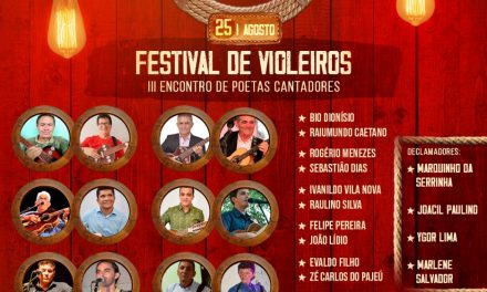 Violeiros da Paraíba e outros Estados se encontrarão em Festival da 8ª Expoprata.