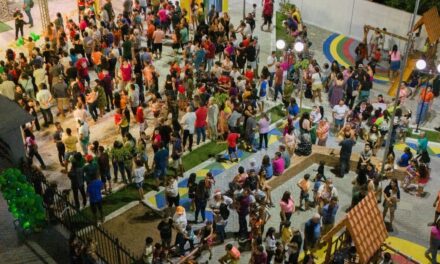 Parque da Criança é inaugurado na cidade de Prata; veja fotos