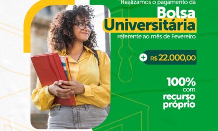 “Prefeitura da Prata investe no Futuro: Bolsa Universitária paga com Recursos Próprios no mês de fevereiro”.