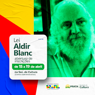 Lei Aldir Blanc: Inscrições Abertas na Sec. de Cultura da Prata