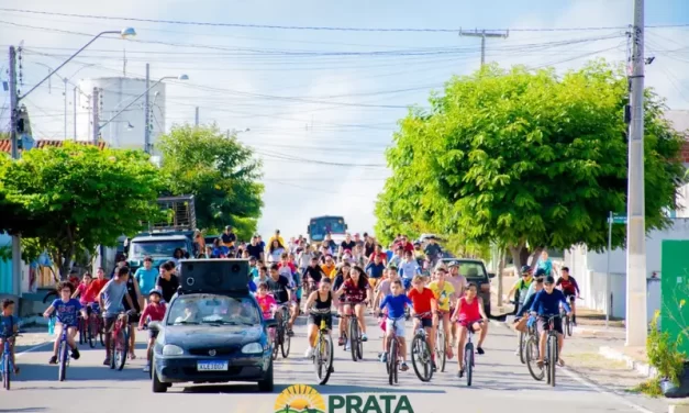 Pedal Solidário Estudantil: esporte, solidariedade e união na Escola Maria de Lourdes em Prata