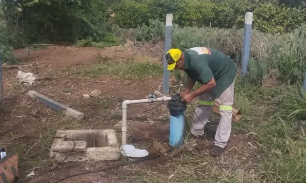 Prefeitura da Prata realiza manutenção de poços na zona rural do município