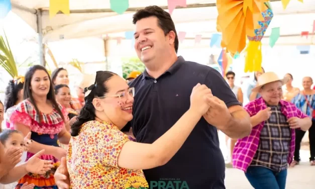 CAPS da Prata realiza São João com usuários e comunidade