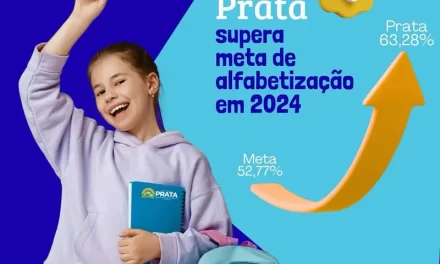 Prata supera meta de alfabetização em 2024 e destaca compromisso com a educação