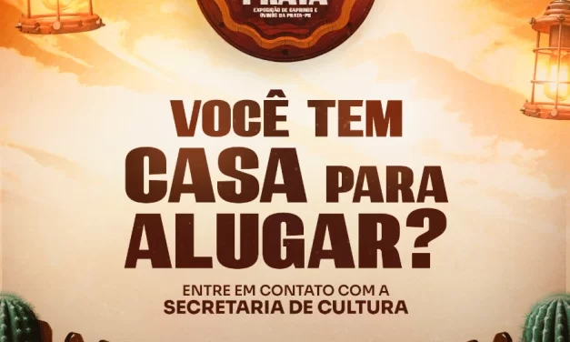 Prefeitura da Prata incentiva aluguel de imóveis para receber visitantes da 11ª ExpoPrata