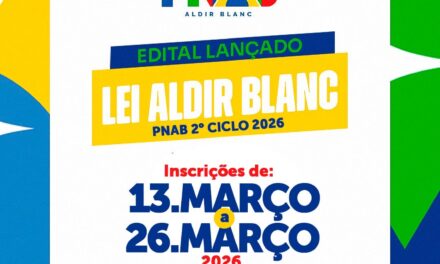 Prefeitura Municipal de Prata lança inscrições para o edital do Ciclo 2 da Lei Aldir Blanc 2026