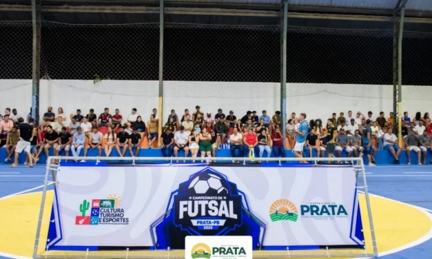 Prefeitura Municipal da Prata abre Campeonato de Futsal 2026 com grandes jogos e investimento no esporte